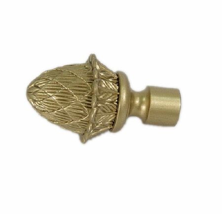 Plastic Pineapple Curtain Finial - plastic_pineapple_curtain_finial